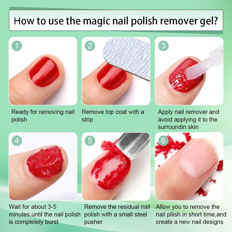 Magic Remover (Removedor de Alongamento e Esmalte em Gel)